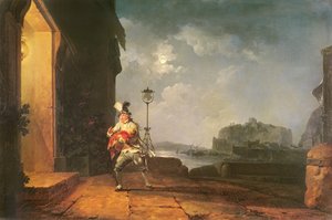 David Garrick como Don Juan en su adaptación de 